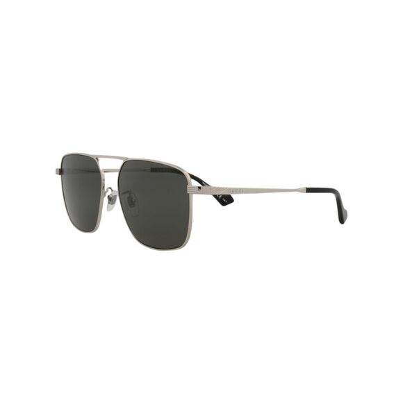 Gucci Aviator-Frame Metal Sunglasses Silver Mens - Picture 2 of 6